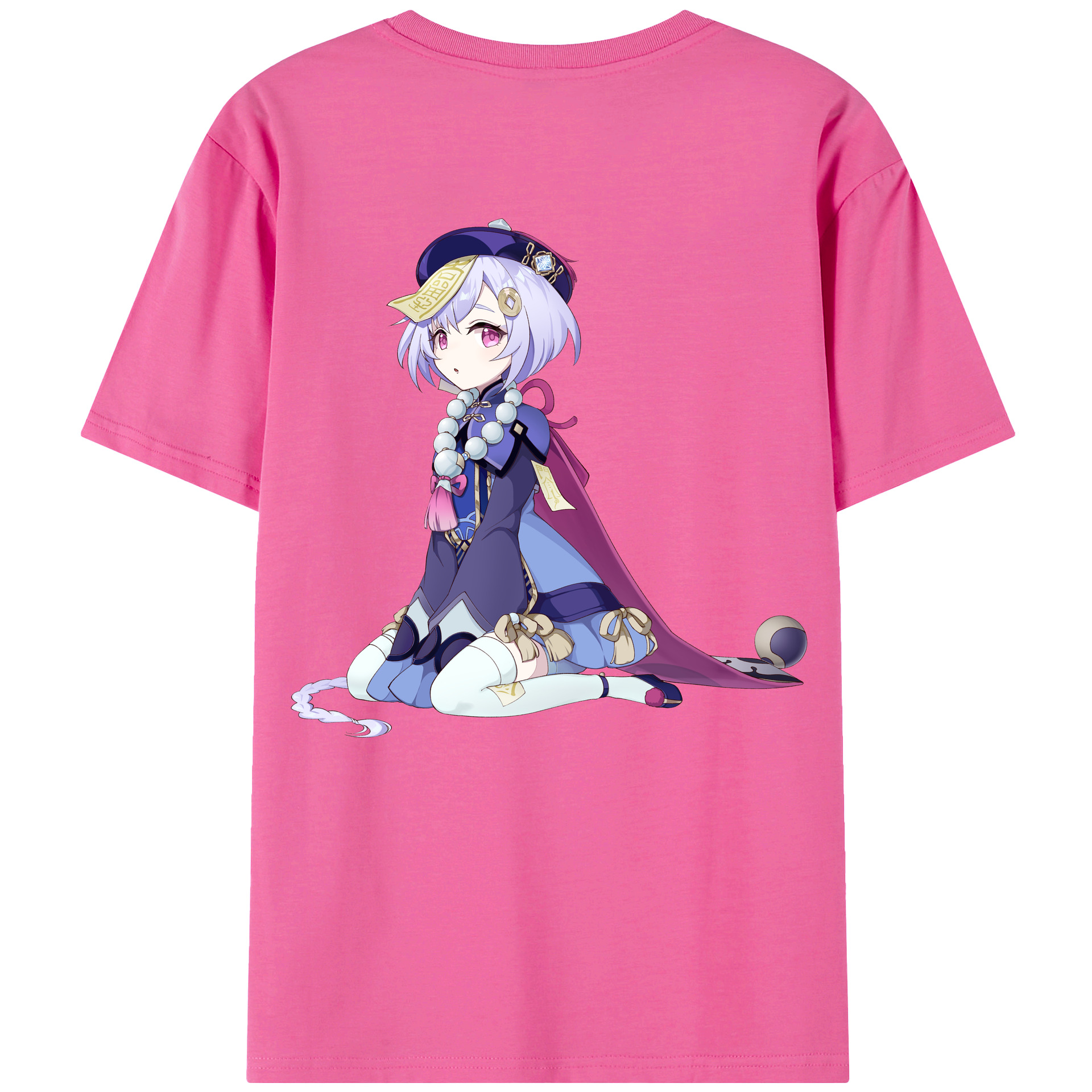 げんし神 七七 なな  genshin Nana レディース半袖Tシャツ(バックプリント)
